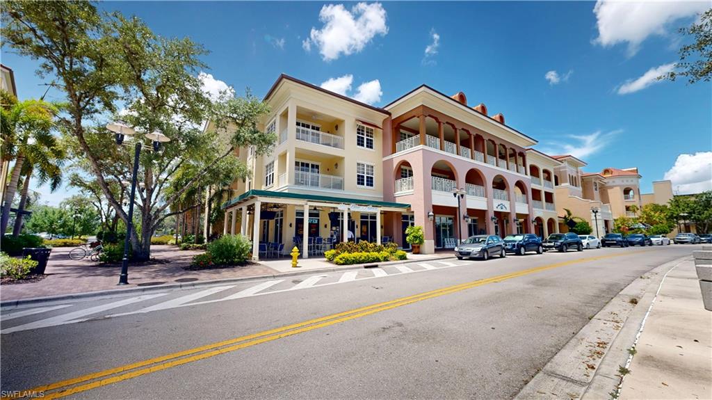 Residences at La Piazza, at the Heart of Ave Maria Florida, find this Beautifully Maintained & Updated, Corner Unit, Luxury Condo, “Avila” Bldg 1, 3rd Floor Unit, Amazing Piazza/Town Center Views from your 3rd Floor Covered Terrace, “Avila”. Unit Offers 1294 Sq.Ft. of Living Space, Approximate 120+ Sq.Ft Covered Terrace, 2 Bedroom, 2 Full Baths, 10’ Ceilings, Covered Gated Carport. Options Include; Tile Flooring Throughout, White 42” Solid Wood Cabinets, Granite Tops, Tile Backsplash, New SS Appliances, Crown Molding, Walk-In Infinity Glass Shower at Master Bath, Unit Custom Painted, Plantation Window Shutters, Decorative Light Fixtures & Ceiling Fans, In-Unit Laundry Rm, Washer & Dryer, Newer HVAC System. Enjoy all the Sights and Sounds of a Vibrant Town Center, or Close Your Impact Resistant Doors & Windows for the Ultimate Experience in Serenity, with Corner Unit Let as much Natural Light in as You Like. Short Walk to Residents Only Private Swimming Pool, Ave Maria University Campus, Banking, Shopping, Dining, Fitness Center, Etc. Town Amenities Include; Town Parks, Water Park, Fitness Center, Walking. Jogging, and Biking Paths, Activities Director. “Come Experience the Beauty that is Ave Maria”