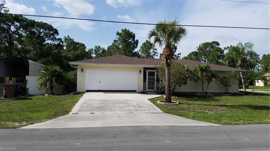 This lovely fenced pool home also has an unheated jet Spa.  Roof was replaced in 2018.  Vinyl privacy fence surrounds the back of the property that sits on a nice size corner lot.  The kitchen has granite counter tops with stainless steel appliances and maple wood cabinets.  The living room, dining room and kitchen has wood like flooring.  There is carpet in the 3 bedrooms The owner is leaving a refrigerator/freezer in the garage.  The home has been re-piped in 2014. Measurement for lot size was taken from Real list report.