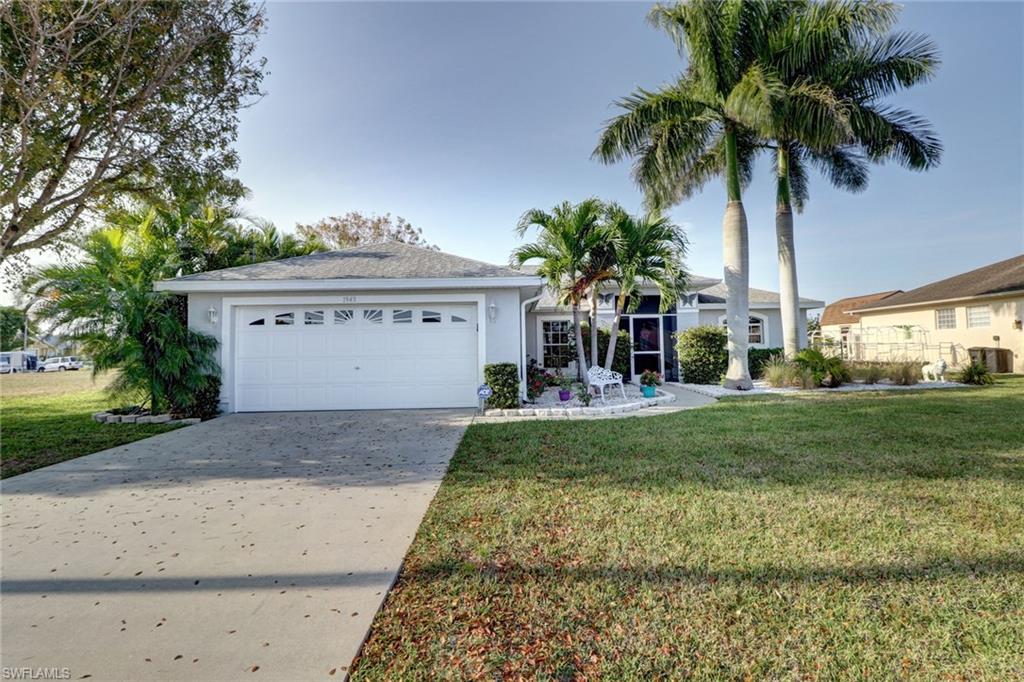 Come see this beautiful 3/2+den pool home, located on a fresh water canal with all assessments in and PAID. Great proximity to Pine Island and all the shops, as well as Fort Myers! This home is loaded with features allowing you to experience all of our seasons. Featuring a built-in fireplace to keep you warm during those short winters we experience in Florida. Screened in double door entry way leading out to your pool for those amazing sunny days! Also included is a fenced in side yard for the pets! Have a boat? Located on a fresh water canal that leads to the Seminole and Cherokee Lake, you are able to take guest out for some fun and fishing, or simply enjoy the gorgeous sunsets Florida has to offer, right on the water. Don't miss out on this one, schedule your showing today!