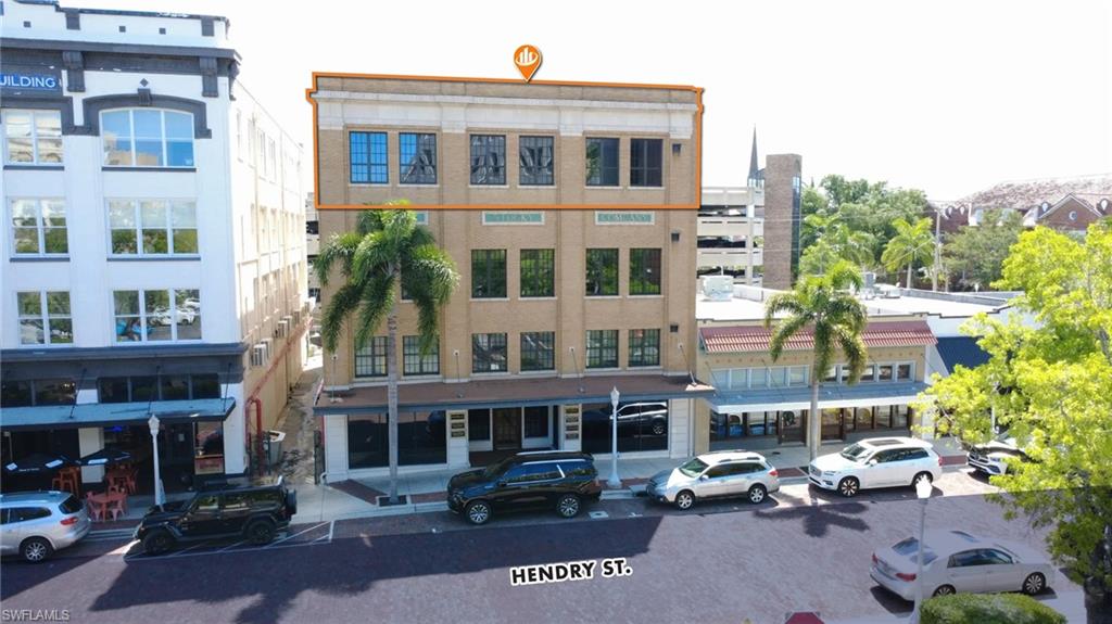An unique opportunity to occupy the 4th floor in the Historic Rob & Stucky Building, a renowned century old landmark in the heart of Downtown Fort Myers. 

High ceilings, historic charm, and modern upgrades meet at Suite 400 in the Historic Robb & Stucky Building. This professional office space is just steps from the Lee County Courthouse and adjacent to the Downtown restaurants, shops, and amenities.

Enjoy the privacy of an exclusive full-floor office, complete with brand-new impact windows that bring in stunning natural light and overlook Hendry Street. Plus, parking is a breeze with the Denison Main Street Garage situated right behind the building.