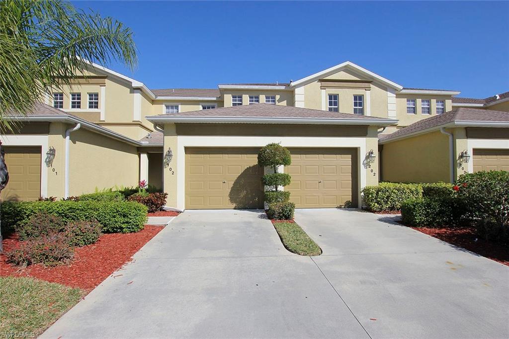 This FIRST FLOOR condo is located in the highly desirable neighborhood of Calusa Palms which offers great amenities which include a Club House, Community Pool, Fitness Center, Bocce Ball and Tennis Courts. Calusa Palms is in a fantastic location with easy access to Sanibel Island, Fort Myers Beach, and shopping centers. This spacious 2 bedroom 2 bathroom condo with an attached one car garage has a great open floor plan with private views.