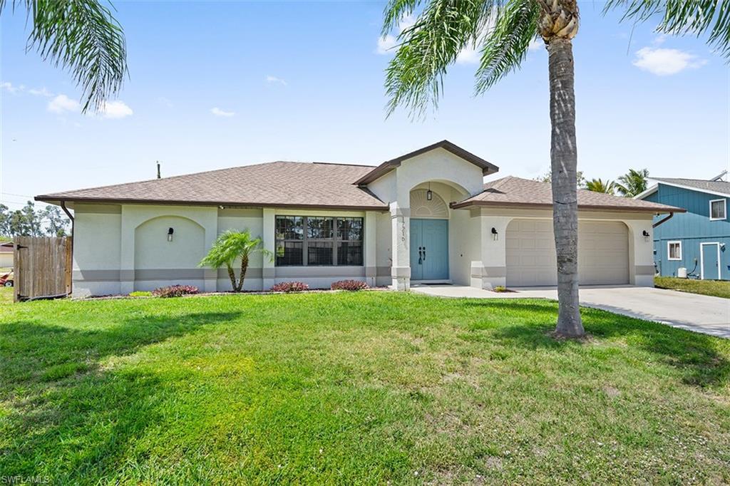 H.14464 - You will love the location of this fenced in 3 bed 2 bath home just off of Alico Rd. This CBS built home has over 2,000+ sqft of under air living space nestled in San Carlos Park with NO HOA fee’s. New stainless steel appliances in 2019 and on CITY water. This home entails a split floor plan and requires NO flood insurance. Enjoy your time under your screened in lanai or drive minutes to Gulf Coast Town Center with dozens of restaurants and shopping. This property is close to Southwest Florida International Airport, Coconut Point, SWFL beaches and easy access to i75 to navigate around SWFL. Book you’re showing today!
