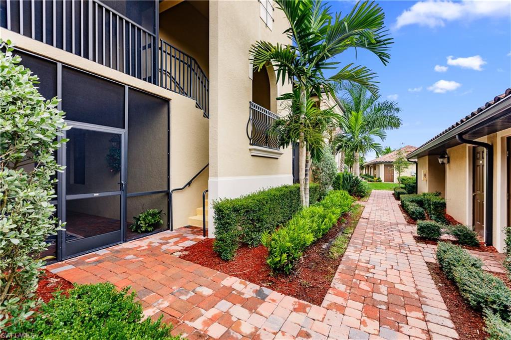 **INVESTOR ALERT!! PRICE REDUCED!!!** "So was this the builder's model home???" No it wasn't, but certainly appears that way! Absolutely beautiful, high quality furnishings throughout this gorgeous 2BR+a Den, 2nd floor "SOCIAL" Veranda home. Indoor/Outdoor living abounds with not one, but TWO ample sized, screened lanais. And being on 2nd floor you can feel free to leave them wide open to let those fabulous South Florida breezes blow through all winter long! Nice breakfast nook with a high top table sits next to the DOUBLE pantries. Both bedrooms are outfitted with KING SIZE beds and 50" 4K Smart TV's. The living room boasts a 65"TV of the same model and can be viewed from dining and kitchen as well. Sofa in Den is a pullout with a memory foam mattress for when extra guests come to town. Great views here of the 9th green for your live golf viewing entertainment! And don't forget this unit comes with a 1 car GARAGE too! Being sold turnkey and with renters in place for 2021 season, this is an investors dream! Absolutely nothing to do but the paperwork. All the shopping and preparation has been done for you!