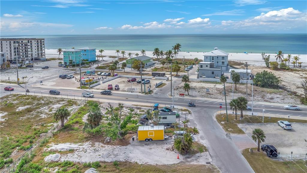Excellent opportunity to be part of the continued growth and revitalization of Fort Myers Beach. This commercial vacant lot offers a prime location just steps from the renowned DiamondHead Beach Resort and less than a mile from the vibrant Times Square. Positioned in a highly desirable area with strong foot traffic and ongoing redevelopment, this property presents the perfect setting to bring your vision to life.
Whether you are looking to develop retail, dining, or another commercial concept, this lot provides an excellent foundation for investment in one of Southwest Florida’s most iconic beach destinations. Surrounded by established resorts, restaurants, and beach attractions, the location offers exceptional visibility and accessibility for both locals and visitors alike.
Don’t miss the chance to secure a piece of Fort Myers Beach and capitalize on the area’s exciting future growth and redevelopment. The possibilities for this commercial site are endless.