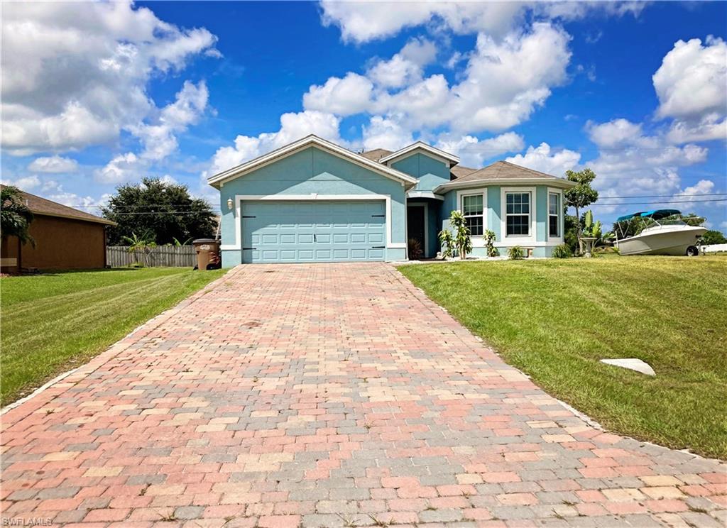 Only 15 Minutes away from Matlacha Island! Beautiful Split Floor Plan in a Quiet neighborhood Close to every convenience possible. Shopping centers, dining, entertainment and beaches! Boat ramp is only 5 minutes away to  hop into the Gulf of Mexico on your boat! Spend your weekends on the Island fishing or enjoying entertainment and great restaurants!  Hurry and call for a Showing! This listing won't last long! More photos and virtual video by 9/13/21