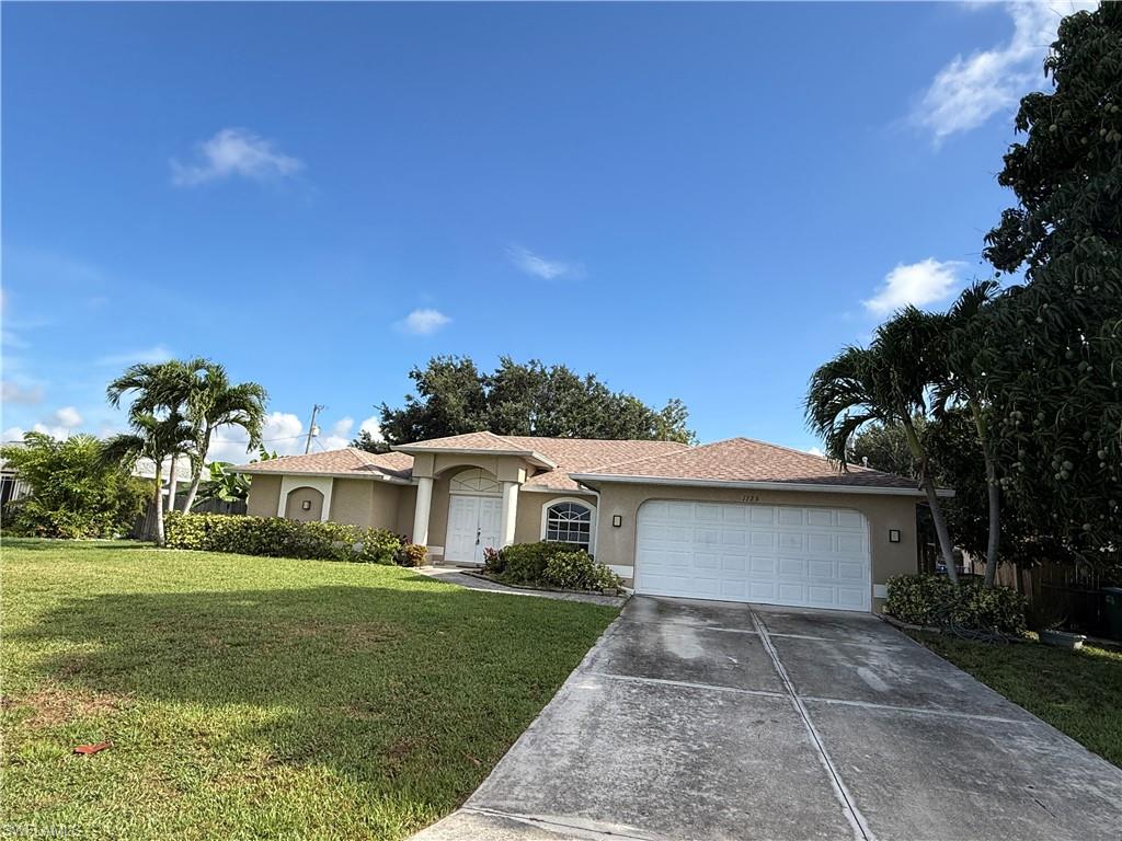 House for Rent in SE Cape Coral. This spacious and modern home features 4 bedrooms, 2 bathrooms, and a large garage. Its excellent location offers easy access to restaurants, shopping malls, top-rated schools, and all the conveniences needed for everyday living. The property is conveniently located just 10 minutes from Fort Myers, 35 minutes from Southwest Florida International Airport, and 25 minutes from the beach. Freshly painted and move-in ready, this home provides comfort, space, and convenience in one of Cape Coral’s most desirable areas. Don’t miss this great opportunity to make it your next home.