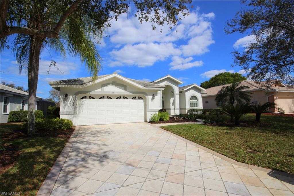 Here is your chance to own a little piece of paradise. This beautifully remodeled single family home in the bundled golf community of Highland Woods is simply spectacular. Everything about this home screams first class. New wood flooring, remodeled kitchen with new cabinetry, banquet seating, stainless steel appliances and granite counter tops. Remodeled master bath with dual vanities. Large lanai with a pool and storm shutters. Wonderful lake and golf course views. A/C was recently replaced. Freshly painted and newly landscaped. You can literally bring your suitcase and move in. Highland Woods is a fantastic bundled golf community with all the amenities you can think of. With a newly renovated golf course, clubhouse, and fitness facility everything about this community is top notch. All of this and you are just a few miles to the beach, and walking distance to shopping, dining, and entertainment. Call me today to schedule your showing!!!
