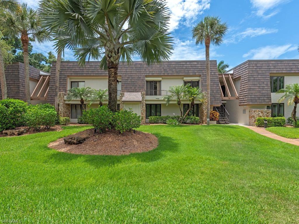 One or more photo(s) has been virtually staged, AI generated or rendered.  A rare opportunity to own a unique two-story end residence featuring a private elevator and interior stairwell.
Overlooking the 18th fairway with coveted western exposure, this spacious retreat offers an expansive ground-floor patio
and a private second-floor balcony, ideal for enjoying spectacular sunsets. Floor-to-ceiling sliding glass doors frame the
living areas and bathe the interiors in natural light while seamlessly connecting the living spaces to the surrounding golf
course views. The custom-designed floor plan showcases an impressive movie-theater-style media room, dedicated his-
and-her studies, and the convenience of two golf cart garages. Located within Wilderness Country Club, a mandatory
membership golf community with no waitlist, residents enjoy immediate access to an exceptional lifestyle. The club's
beautiful new clubhouse featuring wraparound terraces provides the perfect setting for relaxed days and evenings shared
with friends and neighbors.