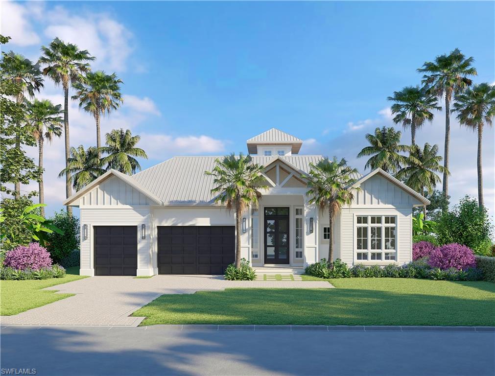 Custom home by Greenwald Builders offers exceptional amenities and unparalleled craftsmanship. This coastal inspired design is truly remarkable inside and out. Featuring single level living, along with a pool/spa and well appointed outdoor entertaining spaces. This home is situated on a canal in Royal Harbor. Watch the sunset with spectacular western exposure and views of intersecting canals. Boaters will appreciate the new sea wall with direct no bridge access to Naples Bay and the Gulf of Mexico. It will be ready for your enjoyment Spring 2020.