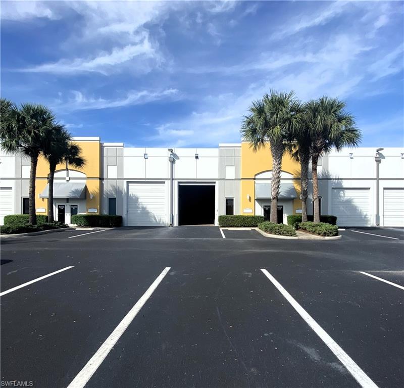 12960 Commerce Lakes Drive, Suite A26, Fort Myers, FL 33913 - 1,475 SF Industrial/Flex Condominium Unit in the established Worthington Park of Commerce, Gateway area. Strategically situated off Daniels Parkway with quick access to I-75, Southwest Florida International Airport (RSW), and major regional corridors. Ideal for light industrial, warehousing, showroom, contractor, or professional office use. Built in 2007, this one-story unit offers a versatile mix of finished office and warehouse space. Approximately 355 SF of air-conditioned office/reception area with tile flooring and half-bath + 1,120 SF of warehouse space. One (1) 10' x 14' electric roll-up overhead door, 18' Clear ceiling height in warehouse, 3-Phase electric service (approx. 225 Amps, 208/120 Volts), Hurricane impact glass windows, Concrete tilt-up construction and Central air conditioning and heating (New A/C Unit in 2021). Quarterly CAM Fees $900.