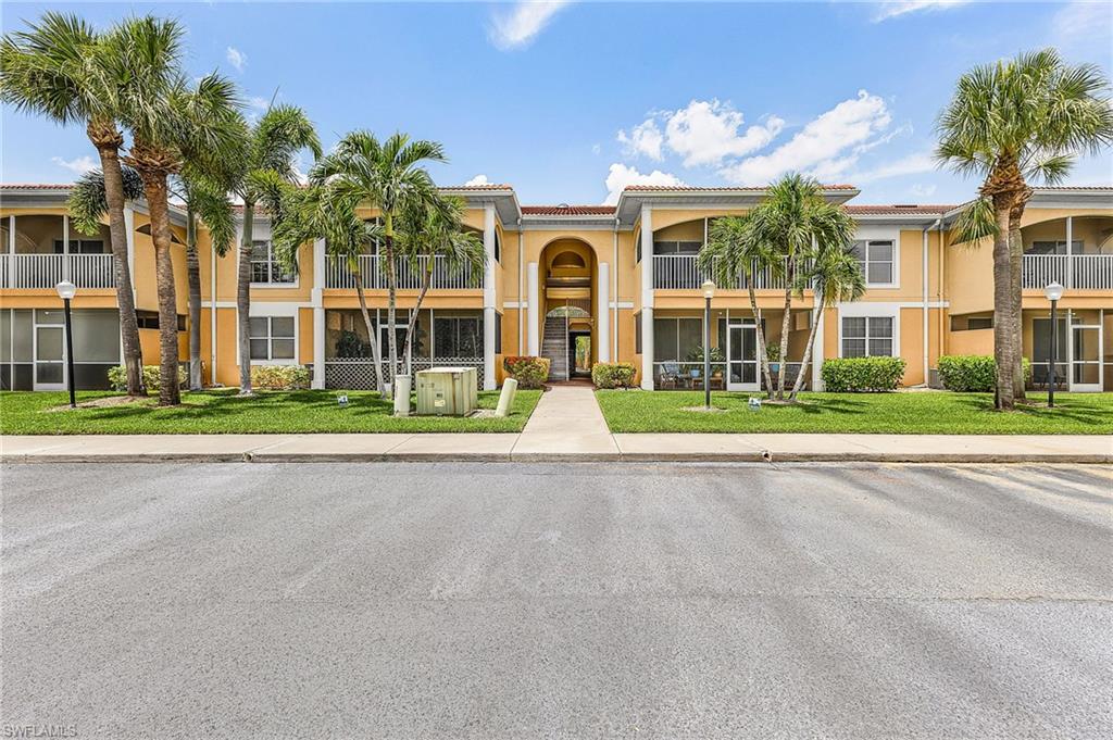 Don’t miss this opportunity to own a spacious, FIRST FLOOR,  low-maintenance condominium in a prime location. Featuring two ample bedrooms, two baths, screened lanai, inside laundry, and an inviting open-concept layout, this home offers comfort and functionality with its modern, well equipped kitchen and tile floors throughout. The community provides amenities such as a pool, tennis court, and assigned parking, all with a low monthly HOA fee. Ideal for first-time buyers, downsizers, or investors.   This unit is located off McGregor-College Pkwy. corridor,  surrounded by several grocery stores, restaurants, banks and shopping areas with beauty salons, pet groomers, etc.   Within short distance to Downtown Fort Myers, Cape Coral bridges, Sanibel-Captiva Islands and a variety of public beaches as well as public golf courses and  SW Florida International Airport.