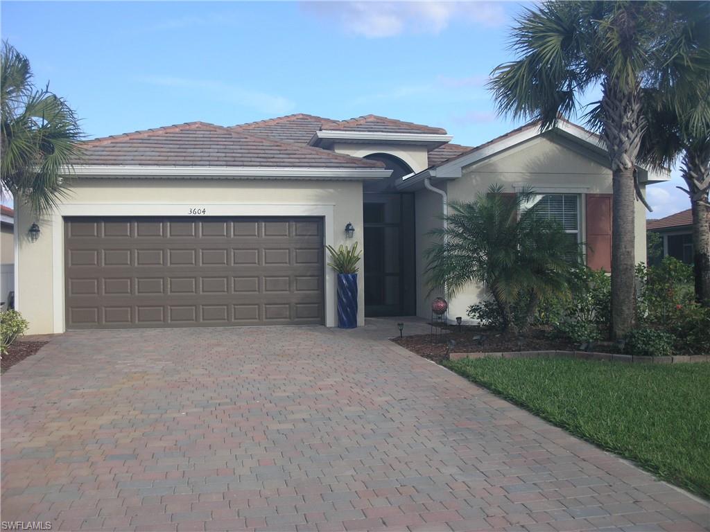 Fabulous Trevi Model with 4th bedroom, 3 full baths and over 2000 sq. feet of interior. Great room design with open kitchen, living and dining rooms. Diagonal tile throughout with carpet in the bedrooms. The owners just added an extended lanai with a screened cage measuring 24 x 15 feet. Situated on a premium lot, this home has that magnificent long lake view. The kitchen has also been updated with a Bosch Induction range and high line appliances.  Driveway has been widened with an additional paver sidewalk to the trash containers for convenience. This 4 bedroom model has a second bedroom which could double as another master as it has it`s own private bath as well. Smart Home package includes ring doorbell, camera and keyless entry, W
iFi thermostat and WiFi garage opener and Internet Booster signal. Welly maintained and as clean as new, this home is less than 2 years old. Enjoy the numerous amenities that River Hall has to offer with much lower HOA fees than most. Easily the mark by which to compare all others! Please note that the Sellers can not Close before March 18, 2022.