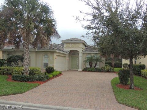 WOW! Is the only way to describe this designer home!  This four bedroom (or three bedrooms + den) home features an oversized paver driveway, tile on the diagonal, plantation shutters, crown molding throughout entire home, updated lights and fans and beautiful window coverings.  The kitchen boasts stainless appliances, tile backsplash and granite countertops.  The newly painted interior adds to the beauty of this home  giving a feeling of tranquility from the soothing colors.   You will feel you have found your dream home when you walk through the front door!  All this plus the beautiful clubhouse with  pool and spa, theater, billiards, playground, tennis courts and fitness area in a gated community that has GULF ACCESS from it's community boat ramp and is  close to shopping, restaurants and the newly designed downtown Fort Myers.  CALL TODAY for your private showing.