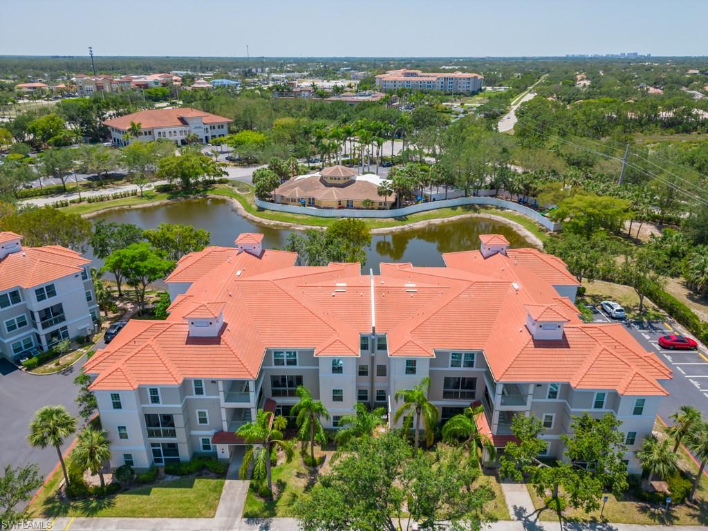 C10299- This charming 2BR/2BA third floor condo with much coveted one car garage located at The Tides at Pelican Landing is a must-see! The open floor plan creates a spacious and inviting atmosphere, perfect for relaxing or entertaining. The unit has been beautifully appointed and is ready for you to enjoy the Southwest Florida lifestyle. The location of this condo is unbeatable, just down the road from the popular Coconut Point Mall, where you can enjoy shopping, dining, and entertainment. You'll also be less than a half hour drive from the world-famous beaches of Bonita Springs and Southwest Florida International Airport. The Tides at Pelican Landing is a secure gated community featuring a clubhouse/gym, resort style community pool/spa, tennis courts, half basketball court and a sand volleyball court. The roof was replaced within the past couple of years. The Tides is in one of the best areas of Southwest Florida!  There is also easy accessibility to FGCU and  I-75.