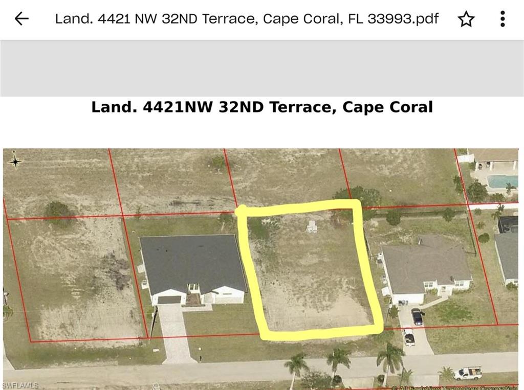 CAPE CORAL - Land