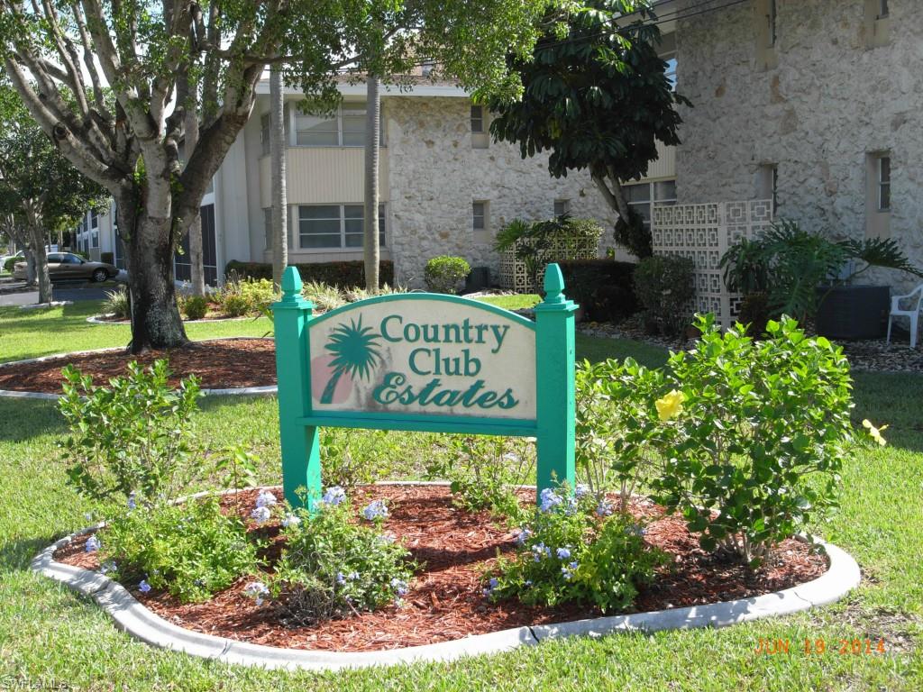 Home sized comfort here - 1351 sq ft first floor unit with L shaped living area with addition of french doors easily become 3rd bedroom. 8' tall sliders, 2 screened patios, 2 parking spaces & inside laundry. 5 closets here for plenty of storage. Updates include: hurricane windows, updated a/c, newer light carpet, blinds & fresh paint. Desirable country club well maintained community with lush tropical manicured landscaping, clubhouse with kitchen and gathering area for community get togethers, picnic and grill area, large heated swimming pool and friendly neighbors. Toss that snow shovel and come join new friends at your Florida Vacation home.