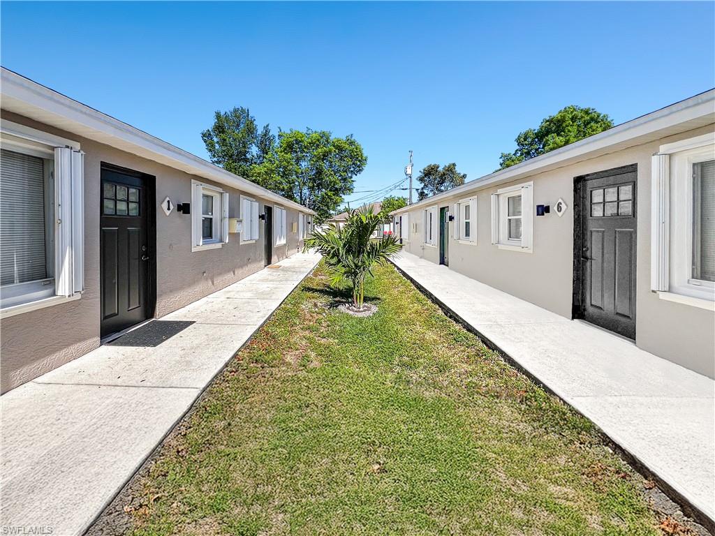 Move-In Ready 2BR/2BA — Clean Lines, Real Space, Pets Welcome!
Tile floors that don't care about muddy paws. A layout that actually makes sense. And no HOA breathing down your neck about the color of your welcome mat. This one's ready to go.

Part of a well-kept six-unit complex, quiet, low-drama, and just far enough from the noise but close enough to everything: shopping, dining, and the Cape Coral Parkway corridor are minutes away.

Step inside to an open living/dining space built for real life, no carpet to babysit, just clean tile throughout. The kitchen's got white cabinetry, an electric range, dishwasher, and full-size fridge, everything you need, nothing you don't. Both bedrooms are generously sized with ceiling fans and real closet space.

Laundry: Stacked washer/dryer provided and ready to use at no extra cost. Owner/management is not responsible for maintaining or replacing this unit.

Utilities: Tenant is responsible for all utilities. A $35 monthly Trash fee is charged in addition to rent.
Pets are welcome with approval. A one-time pet fee applies, with a minimum fee of $350 per pet, plus a $25 pet acceptance fee per pet. No monthly pet rent. Breed restrictions apply.
