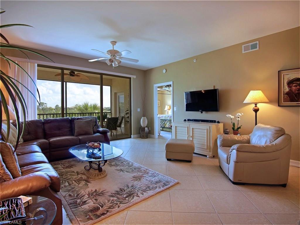 NEW GRANITE COUNTERTOPS in kitchen!!  Looking for a new winter home?  Conveniently located in Hammock Greens and offered furnished this bright and airy condo is ready to go and is freshly painted.  Large oversized tile flooring laid on the diagonal in common areas is a big plus!   Kitchen now features all white appliances with a French door refrigerator.  Also featured is a tankless hot water heater and updated washer and dryer.  Why wait…come and check it out!
Pelican Sound has it all…bundled golf, river access for boating and boat storage, tennis courts, two restaurants, 2015 new fitness center, bocce ball courts, shuttle boat to beach. Combine that with easy access to airport and shopping, Pelican Sound is an extremely desirable community.  Come and join us!