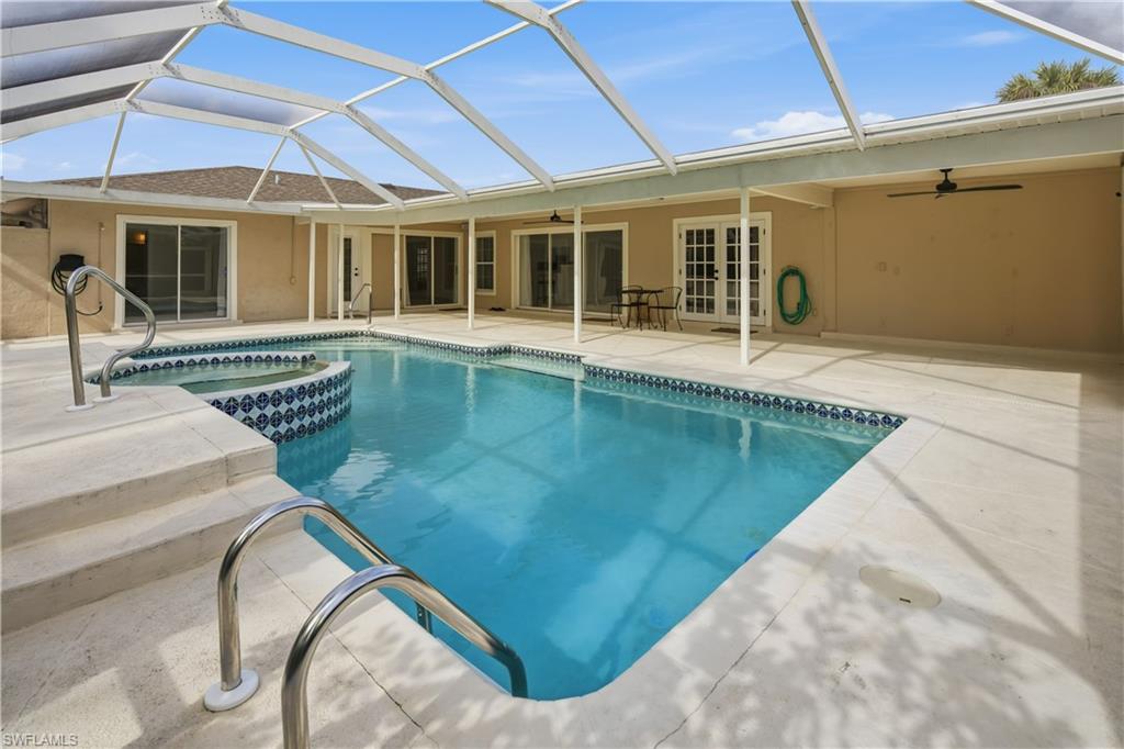 UNFURNISHED -- CATS WELCOMED ** Stunning 3 plus flex den\4th bedroom and 3 bath Pool & Spa Private Single-Family home in North Naples available for a long-term tenant.   Pet Friendly – No HOA so move in fast ***Welcome to this beautifully maintained single-family residence located in the highly desirable Palm River neighborhood of North Naples.   Offering 2,295 square feet of thoughtfully designed living space, this exceptional home features 3 bedrooms plus a versatile flex den that can easily serve as a 4th bedroom with a full closet, home office, or bonus room.  Designed for comfort, privacy, and entertaining, this home boasts 3 full bathrooms, with each bedroom offering its own ensuite bath. The spacious primary suite features a large walk-in closet, dual sinks, a walk-in shower, and private access to a peaceful patio overlooking the backyard.  Step outside and enjoy your own private tropical retreat. The oversized screened pool and spa area is surrounded by a large, quiet backyard perfect for nature lovers. Additional outdoor features include professional landscape lighting, a charming gazebo ideal for reading or working remotely, and beautifully maintained grounds that reflect the owner's exceptional care and attention to detail.  Property Features: *2,295 square feet *3 Bedrooms + Flex Den/Optional 4th Bedroom *3 Full Bathrooms *Private Pool & Spa *Large Screened Lanai *Spacious Backyard with Gazebo *Professional Landscape Lighting *Fireplace in Living Room
*Eat-In Kitchen with Stainless-Steel appliances *Beautiful Updated Flooring *New Air Conditioning System
*Laundry Room with Utility Sink and Washer/Dryer Hookups
*Landlord can provide washer and dryer upon request
*2-Car Garage with Abundant Storage
*Ceiling Speakers Throughout Most Rooms and Pool Area
*Entertainment System Easily Controlled Through the YouTube App
Unique Features:
*Second bedroom offers direct access to the pool area and includes its own shower
*Primary suite has private patio access
*Built-in pet door leading to the screened pool area
*Dedicated cat door leading to a garage-based litter box area, keeping litter boxes out of the living space
Location Highlights:
Located in the sought-after Palm River community of North Naples, this home is just minutes from Seed to Table, Mercato, shopping, dining, entertainment, grocery stores, and everyday conveniences. Situated within some of Naples' most desirable school districts.  Pet Policy:
Small dogs and cats are welcome with an additional refundable pet deposit.
Move-In Requirements: First Month's Rent, Security Deposit, Refundable Pet Deposit (if applicable) Last Month's Rent Exceptional credit (730+ credit score)? Last month's rent requirement may be waived.
Additional Bonus: No HOA approval process and no gated community restrictions—move in as soon as you're ready! This rare North Naples rental combines privacy, convenience, luxury outdoor living, and pet-friendly amenities all in one exceptional property.