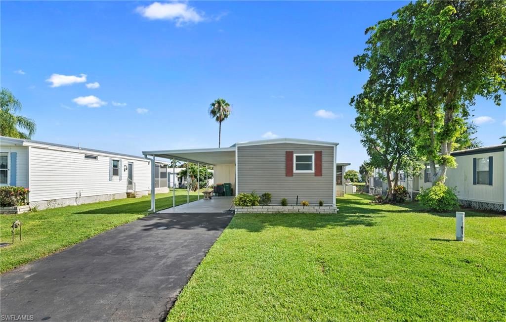 Welcome to one of Naples' best-kept secrets. Windjammer Village is a resident-owned, gated 
55+ community tucked right in the heart of Naples — and this 2-bedroom, 2-bath home is ready for its next chapter.

   What makes this one stand out is the work that's already been done. The big-ticket items are taken care of: new A/C (2024), new water heater (2024), updated electrical, and a brand-new mini split in the Florida room (2026) so you can use that space comfortably year-round. The roof has been recently inspected and recoated, the sprinkler controller is new, and the ceilings have been freshly painted. A 5-point home inspection has been completed and is available upon request.

   The Florida room adds flexible living space, whether you want a sunny reading nook, hobby room, or extra spot to entertain. The open layout keeps things feeling light and easy to move through.

  Move-in ready, mechanically sound, and priced to make sense — this one checks the boxes that matter most.