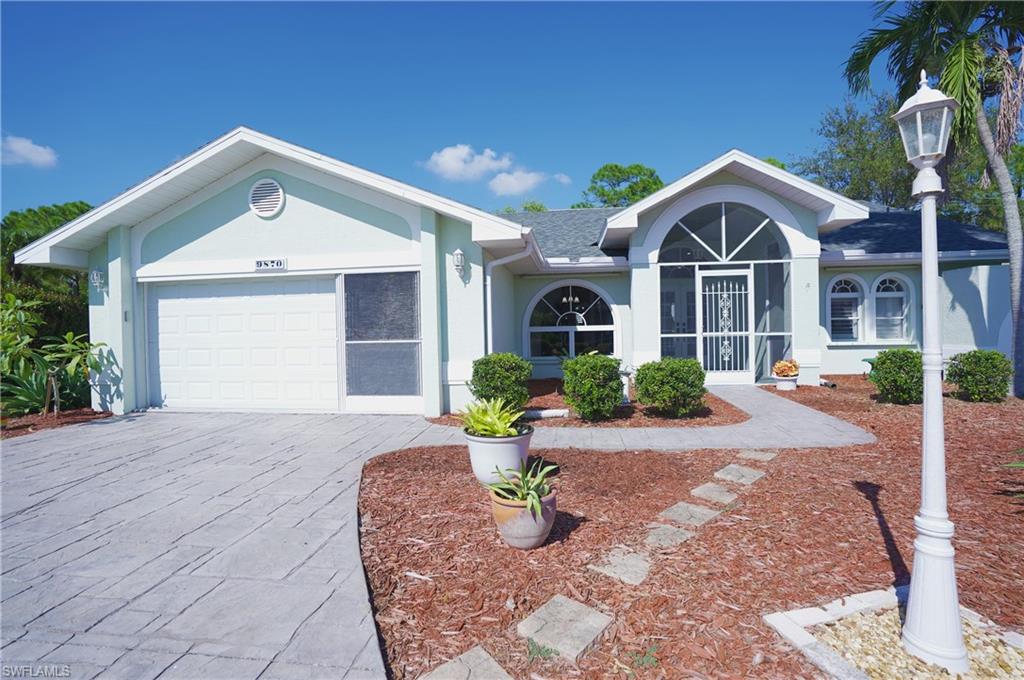 Ideally located in the Three Oaks area, come and see what true value is in this updated 3 bedroom, 2 1/2 bath pool home in Country Oaks. Considering $60 monthly HOA fees to backyard privacy and major renovations throughout, this home is move in ready and has it all. Recent extras and updates include: total kitchen renovation ( appliances, cabinets, quartz countertops, lighting fixtures), new flooring and recessed lighting throughout, plantation shutters, updated bathrooms, closet system in master bedroom, new roof, water heater, updated plumbing and electrical, water filtration system, 5 year warranty remaining on A/C unit, resurfaced pool, new pool pump, new lanai screens, updated sprinkler system, professional landscaping, and many other updates. A detailed comparison analysis to other properties in the area instantly reveals its curb appeal and overall value. It is a gem in the South Fort Myers area and will not last long. Schedule your private showing today.