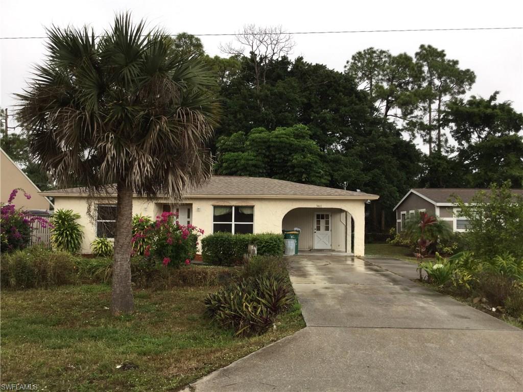 Fantastic opportunity to own on a quiet low traffic street located in Naples Manor.  This home offers a large yard, large lanai, spacious bedrooms and kitchen, carport, newer roof, newer ac , new Windows, fresh paint, brand new flooring throughout and much more. Carport can easily be converted into another bedroom or den or game room. Why rent when you can own?!?!  Ask about the possibility of a new appliance package.