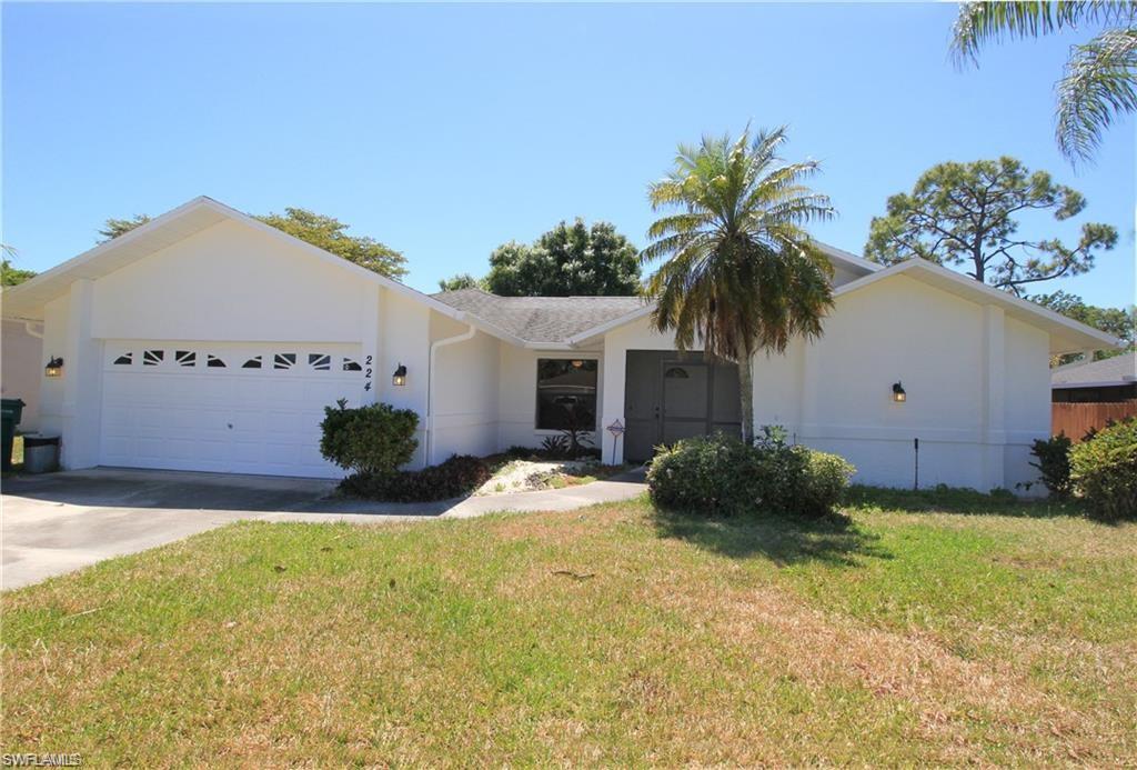 Welcome to 224 Erie Drive, Naples, FL 34110, a beautifully maintained residence offering the perfect combination of comfort, style, and Florida living. Located in a desirable and peaceful neighborhood, this charming home features 3 spacious bedrooms and 2 bathrooms, providing an ideal layout for families, seasonal residents, or those looking for a relaxing retreat.

From the moment you arrive, you’ll appreciate the inviting curb appeal, mature landscaping, and well-kept exterior. Inside, the home offers a bright and open floor plan with abundant natural light and a comfortable flow between the living, dining, and kitchen areas—perfect for everyday living and entertaining.

The well-appointed kitchen features modern appliances, ample cabinetry, and a functional layout designed for convenience. The adjoining dining area provides a welcoming space for gatherings while offering views of the beautifully landscaped outdoor area.

The primary suite offers a private retreat with generous space, a walk-in closet, and an en-suite bathroom. Additional bedrooms provide flexibility for guests, a home office, or family needs.

Enjoy the outdoors in the private backyard, where the peaceful setting creates the perfect atmosphere for morning coffee, relaxing afternoons, or entertaining guests.

Conveniently located near shopping, dining, parks, schools, and the beautiful beaches of Naples, 224 Erie Drive offers an exceptional opportunity to enjoy the best of Southwest Florida living. A wonderful place to call home and create lasting memories.