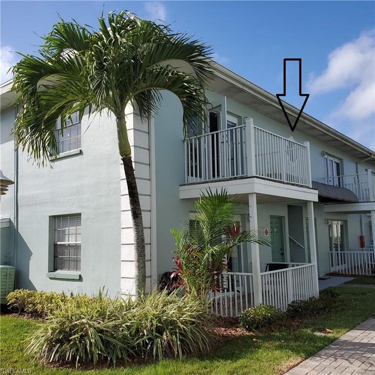 2nd floor condo in excellent condition!  
Granite counter tops in kitchen and bathroom.  Nice Hardwood Flooring in living Area, hallway, and bedrooms.  Tile in Kitchen and Bath.   Oversize shower with decorative tilework.   End/Corner with extra windows by dining and in 1 Bedroom.  Partial River view from Bedrooms.  Development is directly on Caloosahatchee and has amazing open views of river and sunsets with nicely paved area to sit and watch!   Condo is steps from clubhouse, BBQ area, and pool.    Nice balcony off living room, with good landscaping below, and throughout the community.   Heated community pool.

A/C/Heating unit is 3 yrs old.     Owner added 6 inches of insulation to Attic.

.3 mile from North Shore Park, with beach, sand, and pier.  Well-known Three Fisherman Seafood Restaurant located one building away in Best Western Hotel.  Marinatown with waterfront dining and boat slips nearby.  Trolley runs during season to downtown Fort Myers.