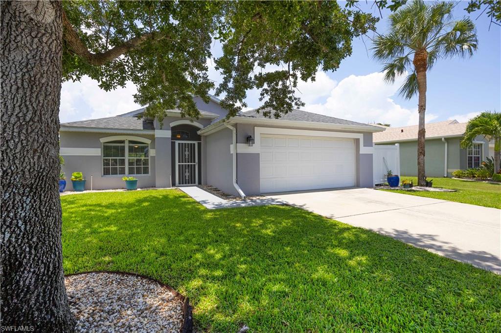 Experience the best of Fort Myers living in this beautifully maintained 3-bedroom, 2-bathroom single-family home nestled on a private lot with an extended yard. The spacious open-concept floor plan is designed for both comfortable everyday living and effortless entertaining. Recent updates include tile flooring throughout, a remodeled primary bathroom featuring a walk-in shower, a new roof (2023), HVAC system (2022), and freshly repainted exterior. The home also features a dedicated indoor laundry room and has been meticulously maintained, with all major systems covered under service contracts and routinely repaired or replaced as needed.
Step outside to your own private backyard retreat featuring a concrete saltwater pool and spa, perfect for relaxing or entertaining family and friends while enjoying Florida's year-round sunshine. Located just 10 minutes from Fort Myers Beach, this home offers easy access to beautiful Gulf beaches, shopping, dining, and entertainment. Combining privacy, thoughtful updates, and an unbeatable location, this home is ready for you to move in and start enjoying the Southwest Florida lifestyle.