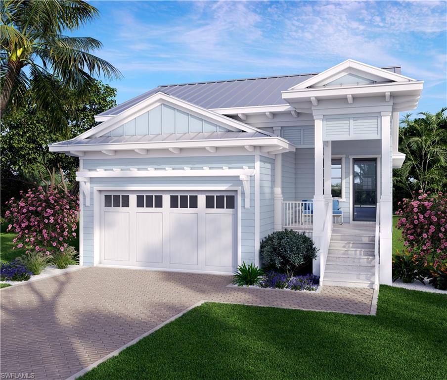 One or more photo(s) has been virtually staged, AI generated or rendered.  Custom Coastal Residence in the Bayshore Arts District
Perfectly positioned in Naples’ flourishing Bayshore Arts District, this exceptional custom-built coastal residence embodies refined Florida living with an effortless blend of sophisticated design, superior craftsmanship, and resort-inspired amenities. Just moments from Celebration Park, Naples Botanical Garden, USOP National Pickleball Center, marinas, waterfront parks, and the vibrant boutiques, galleries, restaurants, and entertainment of downtown 5th Avenue South, this remarkable residence offers an unrivaled lifestyle only minutes from Naples’ renowned white-sand beaches.
Thoughtfully designed to capture the timeless charm of an Old Florida cottage while incorporating the amenities and finishes typically reserved for much larger homes, this beautifully crafted residence offers an intelligently designed floor plan that lives far beyond its footprint. Every space has been carefully considered to maximize comfort, functionality, and effortless everyday living without sacrificing style or luxury.
The home features two spacious bedrooms plus a versatile den/study enhanced with a custom built-in queen Murphy bed, creating the perfect home office, media room, or private guest suite. The light-filled open-concept living area showcases exquisite designer finishes, elegant wood tray ceilings, and seamless transitions between indoor and outdoor living. At the heart of the home, the gourmet kitchen is appointed with premium propane gas appliances, custom cabinetry, generous preparation space, and an expansive island overlooking the dining area and great room—creating an inviting atmosphere for both intimate gatherings and sophisticated entertaining.
Step outside to your own private tropical sanctuary where Southwest Florida living truly comes to life. The resort-inspired outdoor living space features a heated saltwater pool and spa, an expansive covered lanai, a fully equipped outdoor kitchen, and a dedicated pool bath, creating an exceptional setting for year-round relaxation, alfresco dining, and entertaining family and friends.
Constructed with elevated concrete block construction and designed for exceptional durability, the residence features impact-resistant windows and doors, low-maintenance tropical landscaping, and quality finishes that provide lasting beauty and peace of mind. With no homeowners association, this property also offers outstanding flexibility as a full-time residence, seasonal retreat, or luxury vacation rental investment.
Combining the warmth and character of classic Old Florida architecture with the comforts and conveniences of modern luxury living, this move-in-ready coastal retreat presents a rare opportunity to own a distinctive home in one of Naples’ fastest-growing and most desirable waterfront communities.
Thoughtfully crafted and scheduled for completion in Fall 2026.