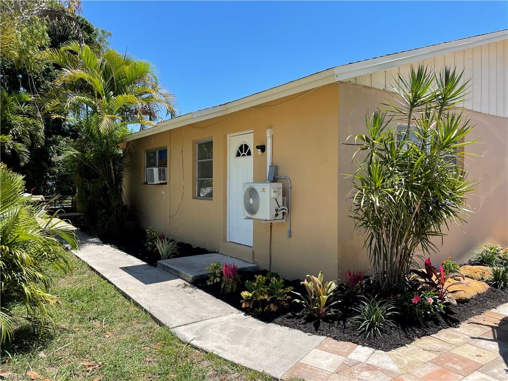 INVESTOR ALERT! Opportunity for an IMMEDIATE income producing property. New paver driveway and landscaping! Long term tenants in place who wish to remain. Each side has 2 bedrooms and 1 bath with kitchen, dining and living room. Washer and dryer hook up at the interior. Great location! Close to the newly renovated and quaint downtown Bonita, Riverside Park, and prime restaurants and shopping.