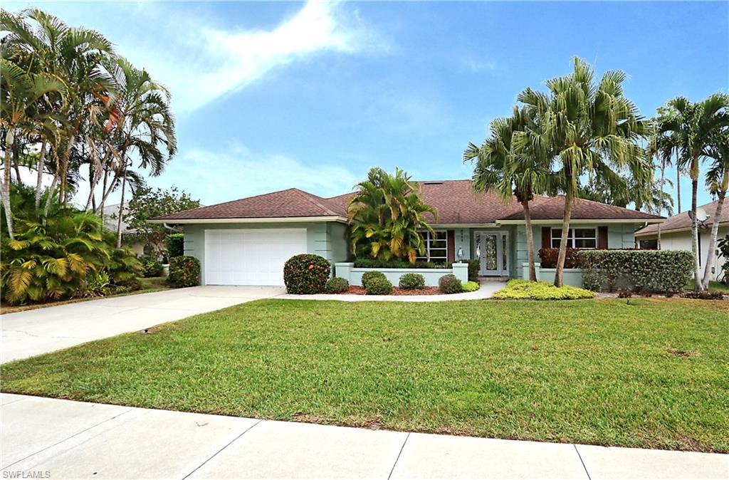 What neighborhood is 4 miles to the beach, 3 miles to Mercato and The Pavilion, 20 miles to the airport, 10 miles to 5th Ave in Olde Naples, next door to Pelican Marsh Elementary School and in the school district of Barron Collier High School and North Naples Middle School? 9882 Campbell Circle located in Crescent Lake Estates! This 3 bedroom, 2 bath, lake view home is in a fantastic North Naples location!  Expansive living/dining area, breakfast room in the kitchen, and build in storage in the garage. Split floor plan with over 2000 square feet of living space and the lanai is over 500 square feet. The lanai has impact glass so you can choose to have over 2500 square feet of living space or utilize it as outdoor space. There is so much potential with this home. Dress it up with a little paint and new carpet or update it completely to make it your move -in ready dream home in a community and location that can’t be beat!  Floor to ceiling high impact windows on the lanai and the lanai ceiling fans and front door are custom made. Very low HOA fees. Come see this home today and imagine the possibilities!