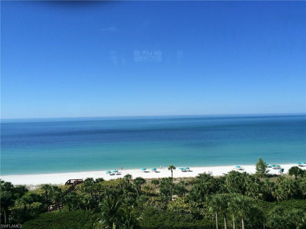 C.11815 - Enjoy direct Ritz Carlton access and be awed by coveted Beachfront Remington's SENSATIONAL 2016 Multi-Million $$$ Tower Re-Mastering! This SW corner JEWEL offers 3 BR+ FR, 3.5 BA with easterly and wrap-around southwesterly lanai’s, tucked smack between The Ritz Carlton and the Bay Colony Beach Club. Private secure elevator sweeps directly to your entry foyer with dramatic, show-stopping Gulf-Front vistas just beyond. Enjoy a level of personal concierge services anticipated from a Tower of this stature: 24/7 front desk personnel, resident manager, social salon, pub room, library, fitness, two luxurious guest suites, lavish outdoor pool/spa and fire pit. Don’t forget the exceptional World Class menu of amenities via your included Bay Colony and Pelican Bay Membership privileges: 2½ miles of pristine sugar white sand beach, 3 Gulf-Front Beach Clubs with casual open air or more formal indoor dining + attended beach services, 3 tennis centers, state-of-the-art fitness, life-long learning center, canoeing, kayaking, miles of walking, biking, and nature paths. Artis Naples Performing Arts Center, Waterside Shops and Mercato just moments away!