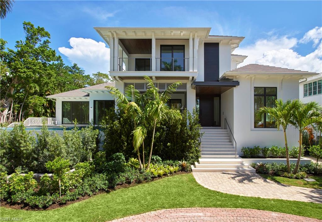 Footsteps from the sugary sand and sparkling waters of the Gulf lies this to be completed home in the gated enclave of Gordon Drive Estates, encompassing only 9 other homes. Masterfully designed by Stofft Cooney, this one-of-a-kind floor plan brings the outside in. The warm wood tones, clean lines and modern details create an elegant yet casual atmosphere. The resort-like outdoor area is unmatched with an expansive lap pool, multiple fire features and generous covered and uncovered deck areas thoughtfully terracing down to the street below to complete a quaint walk to the beach on the private beach path. To be completed in Spring 2021, this new construction gem is sure to impress.