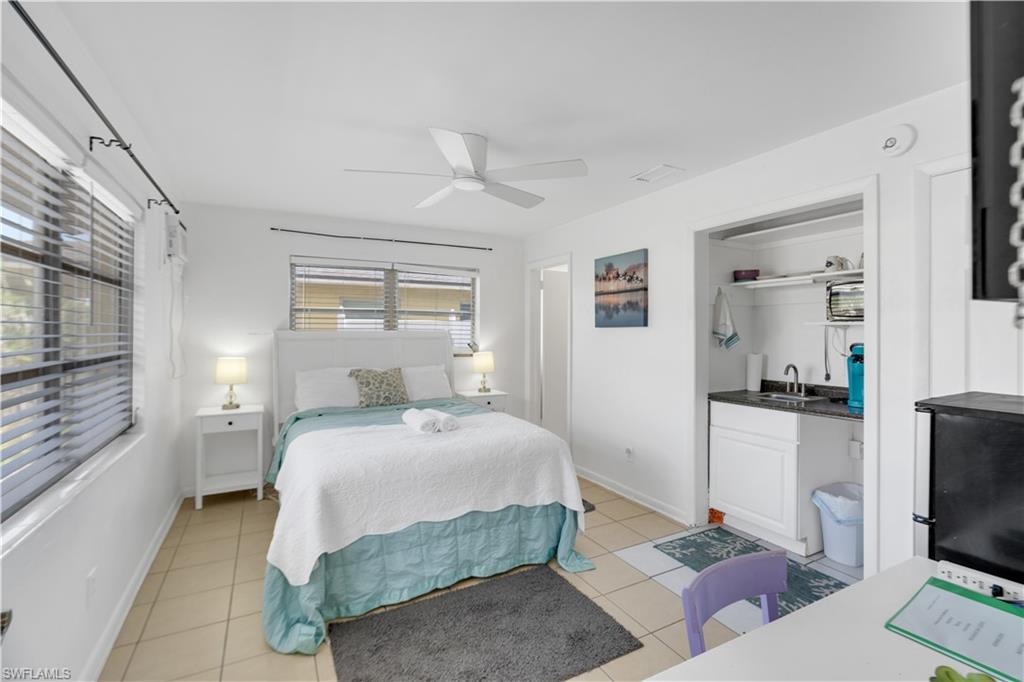 NO SMOKERS. Furnished efficiency unit with 1 bathroom and 250 SqFt available for rent in a convenient central Cape Coral location close to schools, shopping, dining, and major roadways. Water and electric are included in the rent. Pets welcome with owner approval, and lawn care is included. No smoking permitted inside the unit. First month’s rent and security deposit are due at signing. Application fee is $69 per applicant (18 years or older). Upon lease signing, $50 from each application fee will be credited toward the tenant’s first month’s rent. Annual leasing only, not monthly rentals.