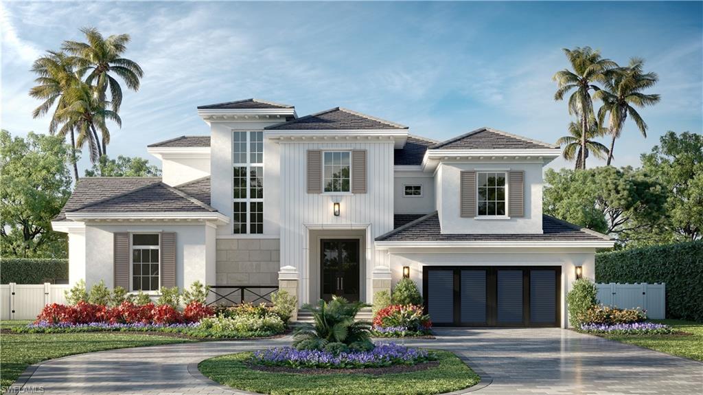 luxurious furnished residence by Borelli Construction is well underway on Willowhead Drive, a wonderfully developed yet quiet street in the heart of Park Shore. As you enter this home, the two-story vaulted ceiling over the great room will greet you with massive windows to rear letting in the southwestern sunlight. The kitchen & butler's pantry features Sub-Zero, Wolf & Miele appliances and top-of-the-line cabinetry. The design of this home lends itself well to families and those who like to entertain with its five bedrooms, separate dining room, wet bar & extra living space upstairs. The study has a lounge vibe with its bar and separate entrance. The main suite will include a spacious bedroom with vaulted ceiling & separate sitting area with morning bar overlooking pool. The bathroom with two water closets & wet room leads to a generous closet with island and custom storage systems. The outdoor living space will include a covered lanai with retractable screens & impact shutters, an outdoor kitchen, fireplace & oversize pool & spa with sun shelf. Homes built by Borelli stand the test of time and please the most discerning buyers. Completion expected for mid season 2023.