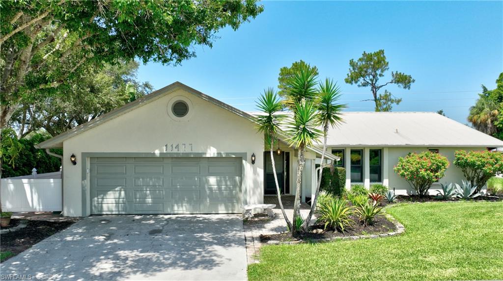 Lovingly maintained and nicely freshened up. This 3/2 Longshore Lake beauty features a 2018 metal roof, newer windows and a new water heater, the trifecta for homeowners insurance. Not to mention, no flood zone! This home is conveniently located close to the community entrance for easy in and out access and nicely situated on an oversized .30 acre lot so plenty of room for a pool.  Enjoy the resort style amenities for a very reasonable monthly fee.  Be sure to view this lovely home.