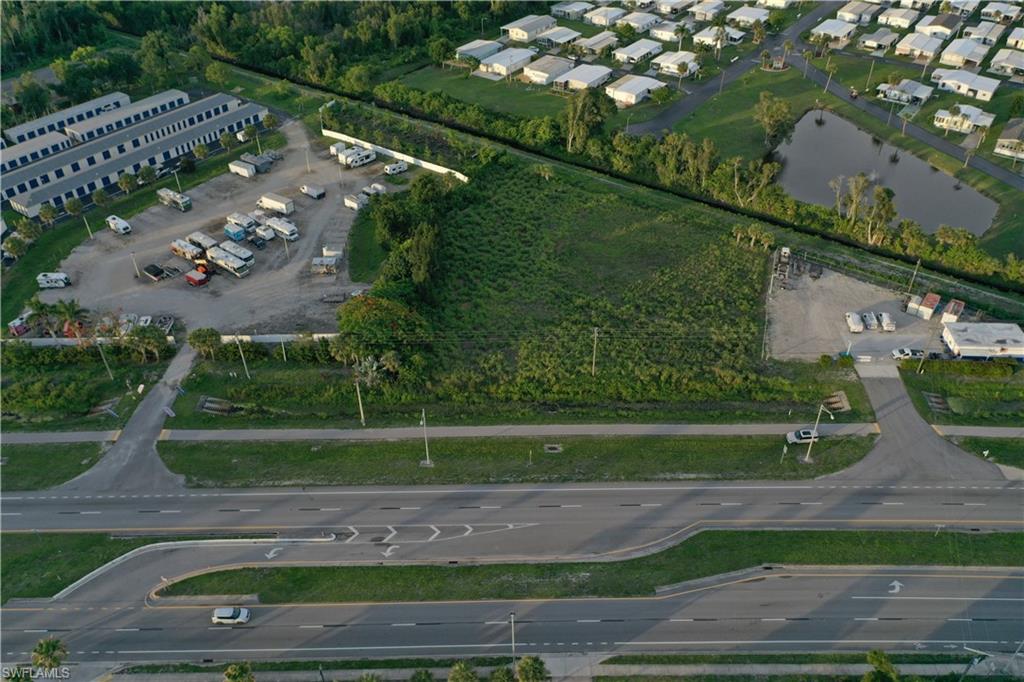 Build It, Lease It, Grow It – North Fort Myers Commercial Goldmine!

No Wetlands | Not in Flood Zone | USDA Oldsmar Fine Soil

Why This Lot?
ZONING CC - COMMUNITY COMMERCIAL (SEE ATTACHED INFO FOR LEE COUNTY)
DISTRICT HAS CONVENTIONAL USES - GO INTO LAND DEVELOPMENT CODE - LONG LIST OF USES SECTION 34-844. USE REGULATION FOR THE COMMERCIAL DISTRICTS.  OPEN STORAGE IS PERMITTED BY RIGHT MEANING RV STORAGE IS PERMITTED.  NEED LANDSCAPING/BUFFERING REQUIREMENTS - SECTION 10-424 REQUIREMENTS FOR SPECIFIC USES.
PART OF THE COMMERCIAL CORRIDOR 33-1566 DESIGN CRITERIA - 33-1531 INCLUDES ALL NORTH FORT MYERS
PLEASE FEEL FREE TO SCHEDULE AN INFORMAL APPNT WITH THE COUNTY.

(Survey in docs)
High visibility with approximately 33,000 vehicles passing by I-41 daily. With easy customer access
Ideal for developers, business owners, and investors
Surrounded by existing neighborhoods and commercial hubs

This land is ready for development, and the zoning allows for a wide range of profitable uses. Whether you're launching a new business or expanding your portfolio, this lot checks all the boxes.

All buyers are advised to conduct their due diligence to ensure the accuracy of the information.  Due diligence report the owner had done on the property is available per request of interested parties.