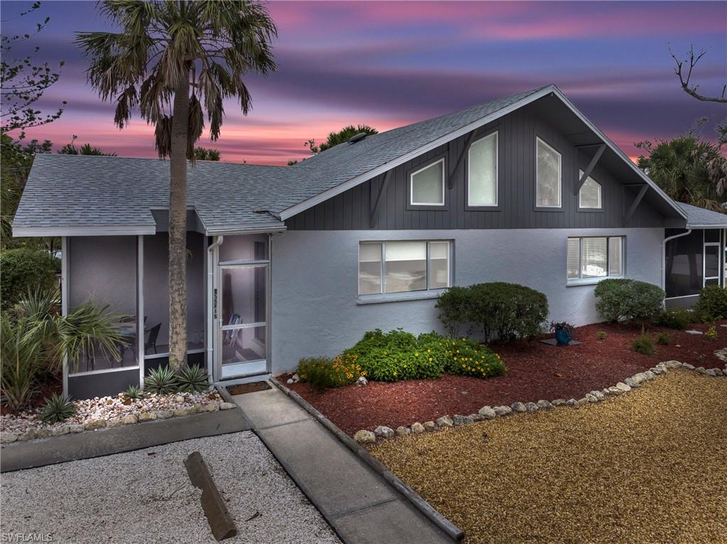Sanibel Shores unit! Rarely available! Bike to the beach and shopping! This adorable 1 bed/1 bath + loft unit is located so conveniently on the Island and completely re-done! Everything from the appliances to the roof is new! You will love the open floor plan, vaulted ceilings and coastal decor of this unit.There is a separate room upstairs past the loft that is used as a 2nd bedroom. Sanibel shores is a small, self-managed community of owners who love their property! Always well kept and lovely! Enjoy your morning coffee on either of the 2 screened lanai's, take a dip in the pool and then bike to lunch! Perfect for an Island getaway or a great rental investment! Call to schedule an appointment today!