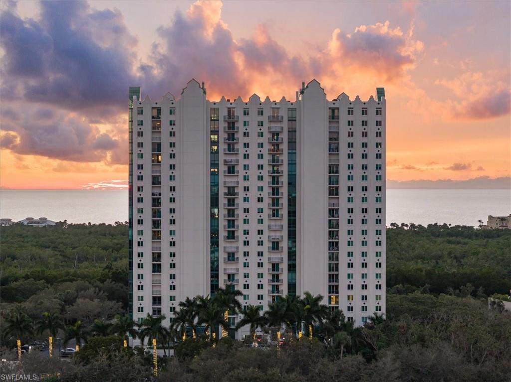 Experience luxury high-rise living in The Claridge, Unit 10D, in prestigious Pelican Bay. This 
exceptional "D" corner residence is one of the very few true four-bedroom floor plans in Pelican 
Bay, offering immediate occupancy and an outstanding opportunity to own a spacious Gulf-front 
home. Absolutely mesmerizing western views showcase the Gulf of Mexico, protected 
mangroves, and nature preserves, creating breathtaking sunsets year-round. The open floor plan 
is designed for both comfortable everyday living and effortless entertaining enhanced by clean, 
timeless luxury finishes throughout. The spacious primary suite opens directly to the expansive 
western-facing lanai and features two walk-in closets, a generously sized bedroom, and a large 
en-suite bath. Two oversized guest bedrooms share a well-appointed guest bath, while the fourth 
bedroom or den enjoys its own private en-suite bath and closet, providing exceptional flexibility 
for guests or a home office. Entertain with ease thanks to a wet bar, additional display bar niche, 
separate dining area, and a bright white kitchen offering abundant cabinetry, a sunny breakfast 
nook, and an eastern-facing balcony perfect for enjoying morning coffee and beautiful sunrises. 
Additional highlights include two air-conditioned storage closets located just outside the 
elevator, an oversized private storage locker in the garage, and a premium garage parking space 
conveniently located directly across from the elevator. The Claridge is recognized as one of 
Pelican Bay's premier luxury high-rise residences and has been meticulously maintained while 
proactively completing all current high-rise safety requirements. The professionally managed 
building offers exceptional amenities including new black no-see-um screened lanais, two 
beautifully appointed guest suites, a large lap pool, expansive pool deck, outdoor pavilion with 
new grilling stations, fitness center, sauna, private dining room, social room with full bar, library, 
and an active social calendar that creates a welcoming community atmosphere. Residents enjoy 
the world-class lifestyle of Pelican Bay, featuring private beachfront restaurants and bars, 
exclusive beach services, tram access located directly behind the building, miles of walking and 
biking paths, a state-of-the-art wellness center with fitness classes, championship tennis, 
extensive pickleball facilities, and one of Naples' most coveted private beach experiences. Ideally 
located just minutes from Mercato, Waterside Shops, Artis—Naples, fine dining, and cultural 
attractions, this remarkable residence offers an unparalleled combination of luxury, convenience, 
spectacular views, and an amenity-rich coastal lifestyle.