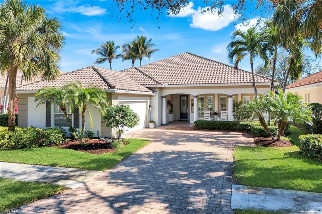 Gorgeous ANNUAL furnished rental in the amenity rich community of Island Walk.  This Carlye floor plan has 4 bedrooms & 3 baths. The fourth bedroom is currently set up for a perfect home office.  This newly updated home exudes a modern, airy feel with an expansive remodeled kitchen which is wonderful for entertaining. Quartz counter tops, white shaker cabinets, SS appliances oversized island is great for entertaining.  Large sliders lead to your screened lanai and private pool where you can relax watching TV, dine al fresco  or peacefully watch the lake view. The home is flooded with natural light and the sliders create a seamless indoor-outdoor living flow.  Escape the cold and chill in the warm of Florida sunshine which is perfectly designed for families and snowbirds. Imagine hosting the holidays in this dream house.  Amenities include resort & lap pools, Pickleball, Tennis, Bocce, Fitness Center, Putting Green, Gas Station, Car Wash, Post Office, IslandWalk real estate office, restaurant, hair & nail salons, beautifully remodeled Towncenter where other activities are hosted.  Near the beautiful white sand beaches of Naples,  restaurants and entertainment.