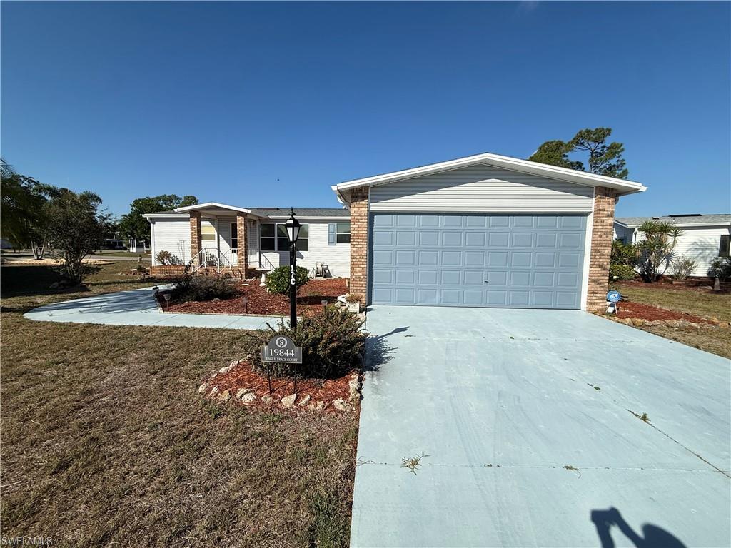 THIS IS YOUR CHANCE TO OWN ONE OF THE BEST PRICED HOMES IN THE NEIGHBORHOOD! This 1580 square foot mobile / manufactured home has 2 bedrooms and 2.0 bathrooms. This home is located at 19844 Eagle Trace Ct, North Fort Myers, FL 33903.