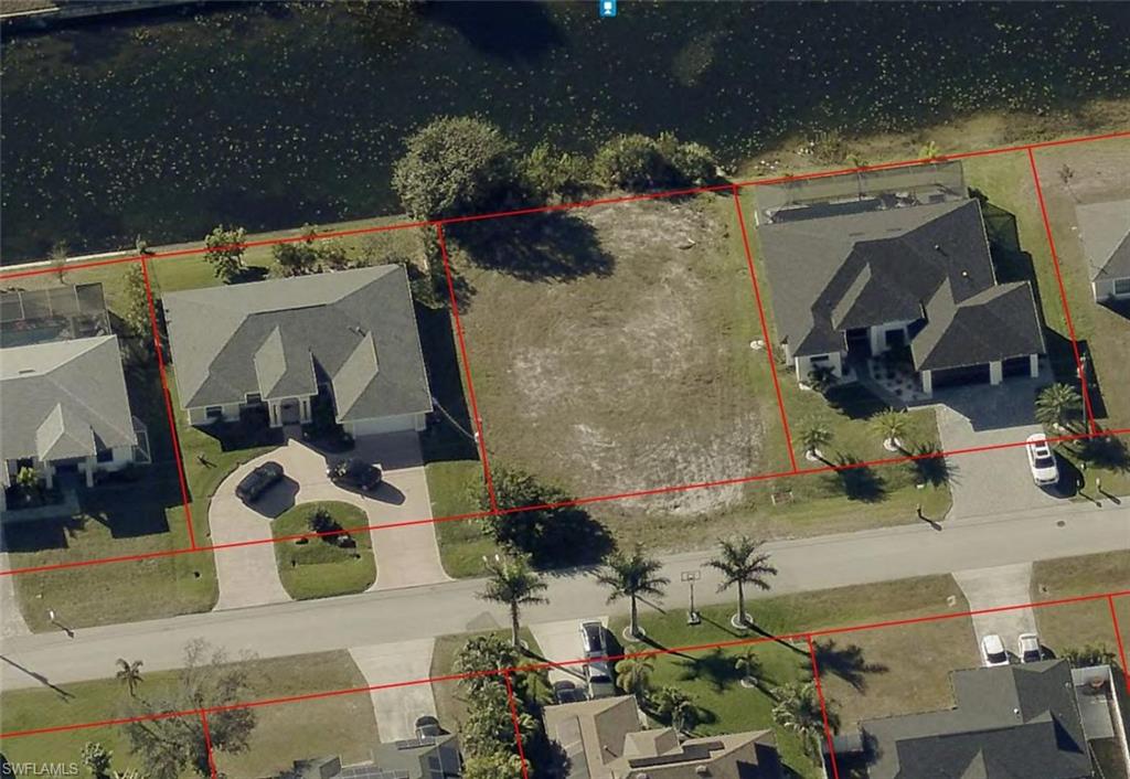 Waterfront buildable lot on a freshwater canal in SW Cape Coral's 33914. Wake up to canal views from your future backyard and enjoy the Florida waterfront lifestyle without the gulf-access price tag — kayaking, canoeing, fishing, and watching the wildlife right from your seawall. Cape Coral has over 400 miles of navigable canals, more than any other city on earth, and freshwater lots like this one give you the water lifestyle at a fraction of what gulf-access commands. You're in an established SW Cape neighborhood surrounded by newer homes, with city water and sewer in place and no HOA. Easy access to Veterans Parkway, Cape Coral Parkway, Cape Harbour, Tarpon Point Marina, and the Midpoint Bridge to Fort Myers and RSW. Cape Coral is a buyer's market right now and well-priced waterfront lots don't tend to sit. Build your Florida dream home, bring your own builder, or hold as a long-term investment in one of the fastest-growing cities in the state. Ask about builder connections if you need a quote.