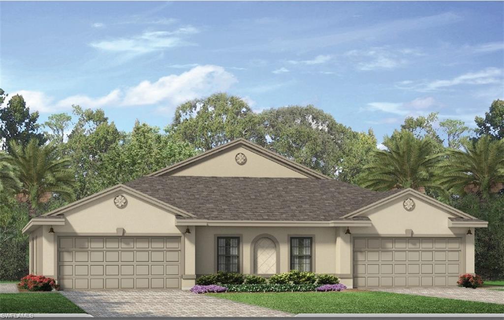 UNDER CONSTRUCTION - Welcome to The Carrington! This lovely 1498 sq/ft twin villa home boasts 2 bedrooms, a den, 2 bathrooms, a 2-car garage, and a covered paver lanai. When entering, you are greeted by tiles throughout the common areas, an open kitchen, and a lovely view. 36” cabinets, plank tile, quartz, and a full appliance package adorn this home. Natural light is abundant in this home with the primary suite nestled to the back of the floorplan. All the efficiencies of new construction with full warranty for workmanship, appliances, and structure. Magnolia Landing hosts all the wonderful amenities you are looking for. Pool, Fitness, Library, Dance Studio, Golf Course, Dining, and Driving Range are all at your disposal for low HOA dues. Exterior maintenance is included so you can spend your weekends in relaxation.