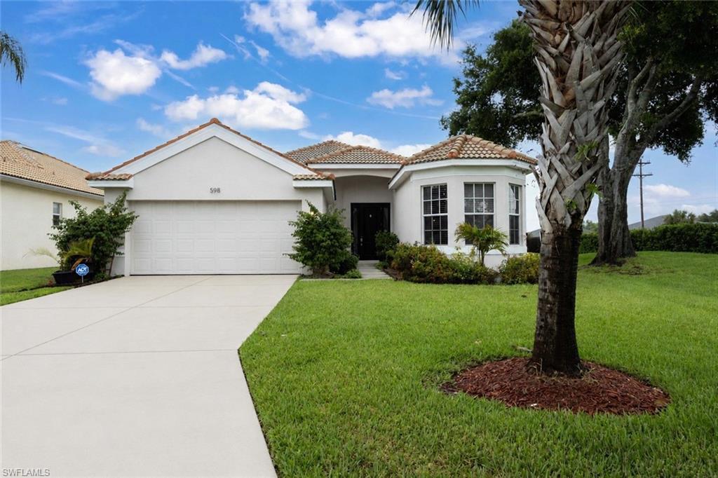 Beautifully updated 3-bedroom, 2-bath home available for annual lease in Aston Greens. Featuring a bright open floor plan, 10 foot vaulted ceilings, updated finishes, spacious kitchen, split-bedroom layout, screened lanai, indoor laundry, and a 2-car garage. Enjoy comfortable living in a well-maintained community conveniently located near shopping, dining, schools, parks, and major roadways. Offered unfurnished; furnishings shown are for marketing purposes only. Pets considered with owner approval.