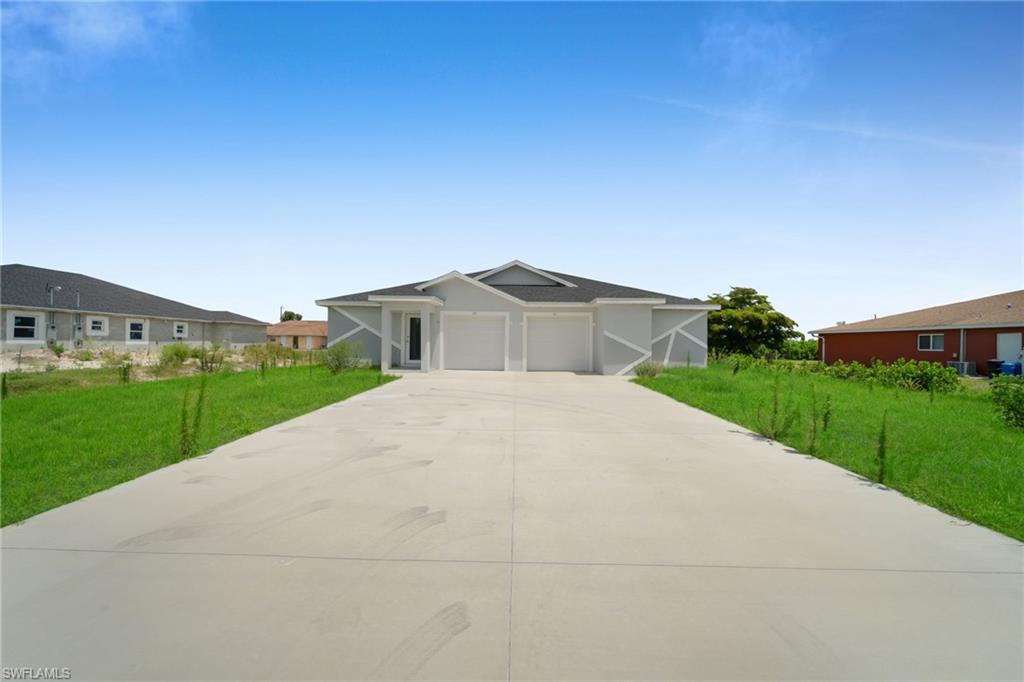 Duplex for rent ready for MOVE IN! 3BR/2Bathroom. Lehigh Acres FL 33977. New construction!