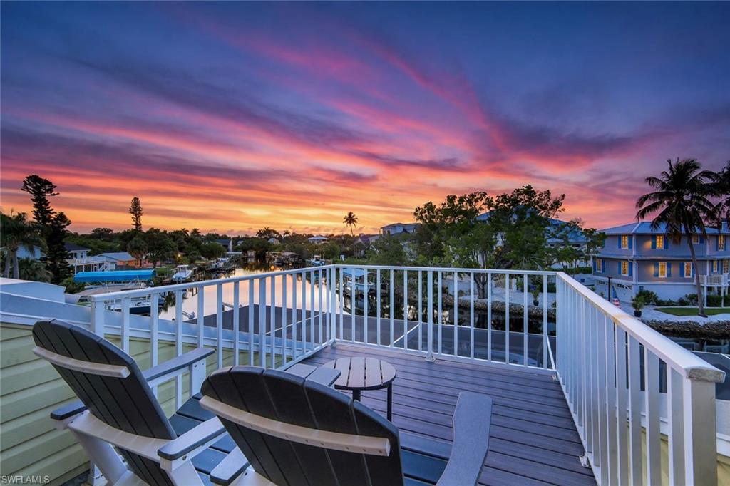 Experience the best of Southwest Florida waterfront living in this exceptional 3-bedroom + flex space, 3-bath Gulf-access pool home offering both canal and river views. Situated on a wide canal with quick boating access to the Gulf, this beautifully updated residence combines luxury, comfort, and an unbeatable location.

Recent upgrades include a brand-new metal roof (2026), a new air-conditioning system (2026), hurricane-impact windows (2025), luxury vinyl flooring throughout, solid-core wood doors, and a composite dock (2023) with a 10,000-pound boat lift.

The main living level is filled with natural light and showcases stunning water views from nearly every angle. The open-concept kitchen features white shaker cabinetry, granite countertops, premium appliances, and seamless flow into the living and dining areas—perfect for entertaining year-round.

Enjoy spectacular sunsets from the second-floor lanai, host gatherings poolside along the canal, or unwind on your private dock while watching dolphins and manatees pass by.

The first floor offers more than 380 square feet of additional living space along with a full bathroom, creating the ideal guest suite, home office, or recreation area. Guest bedrooms are located on the second floor, while the private third-floor primary retreat delivers elevated views and exceptional privacy.

The primary suite features its own waterfront terrace, a convenient coffee bar and wine fridge, and breathtaking western sunset views. The renovated spa-inspired bathroom includes dual vanities and a walk-in shower equipped with integrated Bluetooth audio and customizable lighting.

Located just off the peaceful Imperial River, this home provides effortless access to the Gulf, nearby beaches, and downtown Bonita Springs, where you'll enjoy waterfront dining, live music, shopping, and entertainment. Boat to your favorite waterfront restaurant, spend the afternoon cruising the Gulf, or simply relax in your own private paradise.

Conveniently located near RSW International Airport, premier shopping, dining, and everyday amenities, this extraordinary waterfront property offers the Florida lifestyle you've been dreaming of.

Don't miss this rare opportunity to own a true Gulf-access oasis.