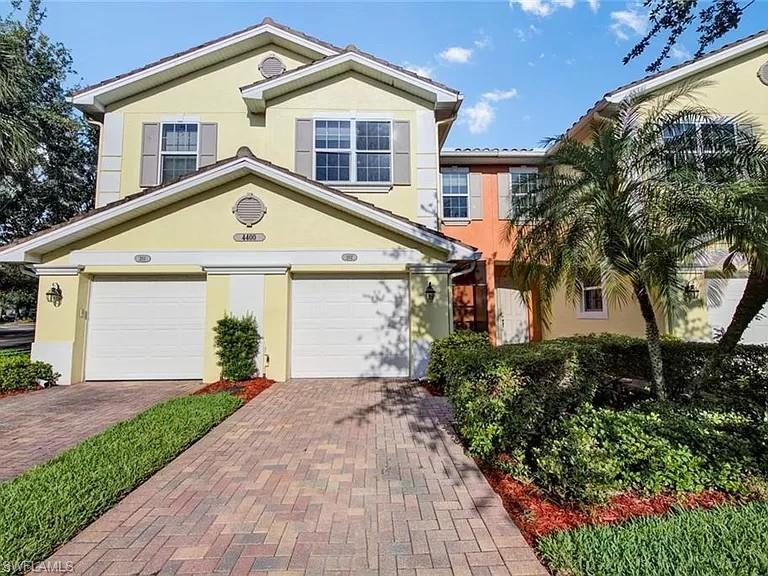 Welcome to your new home in the Matera Condominiums! This stunning townhome boasts 3 bedrooms, 2.5 bathrooms, and a 1 car garage, providing ample space for you and your family. The community pool is perfect for relaxing on hot summer days, while the granite counters and stainless-steel appliances in the kitchen make cooking a breeze. With wood and tile flooring throughout, this home exudes elegance and charm. Enjoy the enclosed lanai for outdoor dining or relaxation, as well as the screened front lanai for added privacy. Located just 9 minutes from the Midpoint bridge and 16 miles from the Southwest Florida International Airport, this townhome offers convenience and accessibility. The washer and dryer hookup adds convenience to your daily routine, while shopping and dining options are just a stone's throw away. And with Fort Myers Beach only 13 miles away, you'll have endless opportunities for fun in the sun.