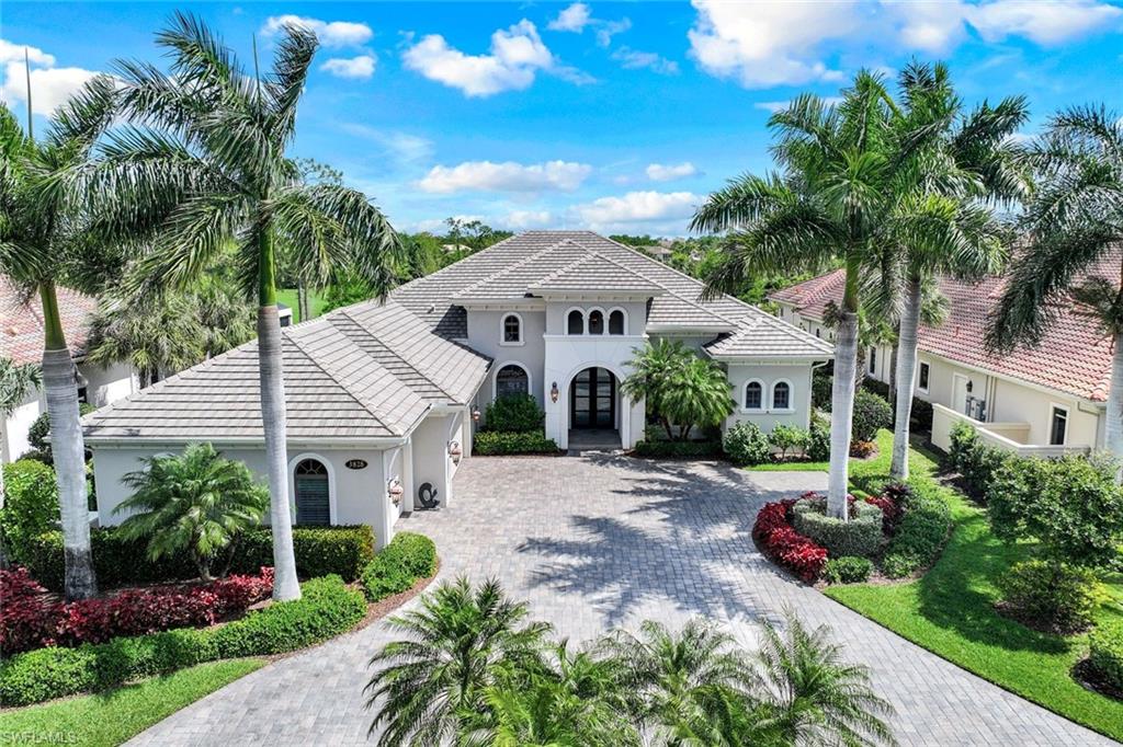 Isla Del Sol in award-winning Fiddler’s Creek is like no other. An intimate small community of estate homes nestled between golf course and water views, meticulously maintained landscaping, secured with private gates creates a level of exclusivity this gorgeous home, and you, deserve. Built by STOCK, fully furnished with the highest level of accoutrements, this ultra sophisticated 4 bedroom plus Den, 4 and a half bath home is a must see. Modern and luxurious in design and style, each upgrade and curated element will impress. Imported Italian tile on the expansive lanai, surrounds the stone edged custom pool with fire bowls, water features, spa, outdoor kitchen, and for convenience, electric storm screens at the touch of a button. The lush landscaping frames the beautiful 12th fairway of the Rookery Golf course, green and manicured to perfection. Formal and informal dining areas, spacious office, magnificent primary suite with custom closets and large seating area, perfect for morning coffee relaxation. Guest wing offering 3 bedrooms and baths, provides privacy and superior spaces to unwind for family and friends. 2 new AC systems, high end appliances, advanced whole home technology plus whole home generator delivers security, efficiency, and peace of mind. In addition, a garage that is as functional as it is beautiful, air-conditioned, 3 car bay, with electric lift for 9000lbs, perfect for a 4th car or extra storage, featuring a hand poured epoxy floor that is truly a work of art, emulating rich agate stone. Fiddler’s Creek is an elevated resort community with a 54,000 sq ft club and spa, 2 resort pools, 2 restaurants, state of the art fitness center with classes, tennis, newly added additional pickle ball courts, bocce ball, and a calendar of events year round. Golfers have the rare ability to immediately acquire membership of the private Golf Club at Fiddler’s Creek, recently renovated, plus a gorgeous brand new private golf clubhouse. Located minutes away from the white sands of Marco Island and fantastic 5th Ave in downtown Naples, this superior property will exceed the expectations of the most discerning buyer and it can be yours.