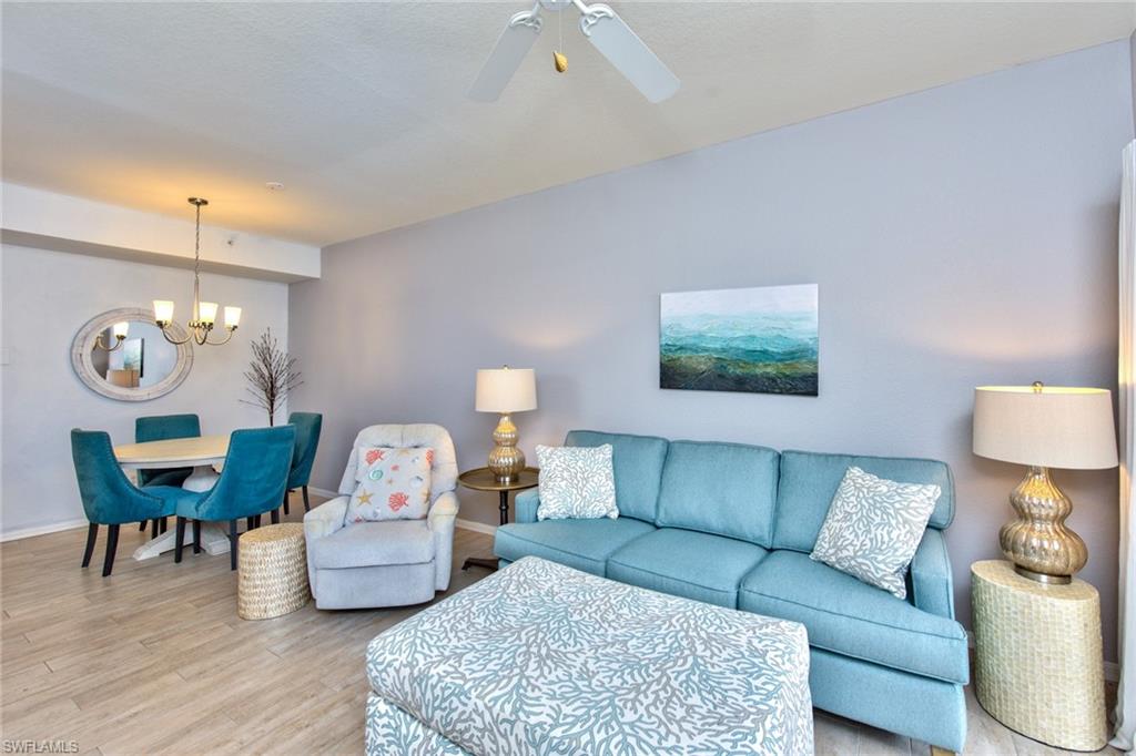 Discover your slice of paradise in this beautifully remodeled first-floor, one-bedroom condo, available as an annual rental in the highly sought-after St. Croix community in North Naples. This light and airy unit features stylish new plank tile flooring throughout, updated appliances, and a brand-new AC system to keep you comfortable year-round. Enjoy the convenience of in-unit laundry, a spacious master bedroom with a king-size bed, and a queen sleeper sofa in the family room, perfect for guests. A covered carport adds extra ease to your daily routine. Residents of St. Croix enjoy access to a resort-style pool, clubhouse, fitness center, tennis courts, and a play area, all within a well-maintained gated community. Perfectly positioned near Naples' world-famous beaches and just minutes from the popular Mercato shopping and dining district, this condo offers the ideal blend of relaxation, recreation, and convenience. Whether you're looking for a full-time residence or a long-term escape, this annual rental is your chance to experience the Florida lifestyle at its finest.